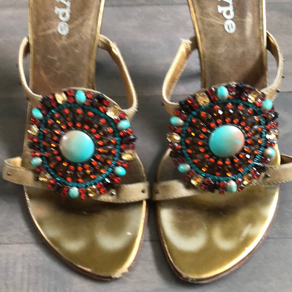 Hype beaded shoes! Gently loved